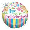 Μπαλόνι foil 25εκ. ''Hope you're feeling better''
