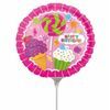 Mπαλόνι Happy Birthday foil  20 εκ