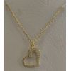 Pendant gold heart