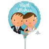 Married couple balloon ‘Best Wishes’