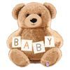 Foil balloon teddy bear 25cm