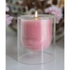 Αρωματικό κερί Scentchips γυάλινο Pink Belle Vie 48h