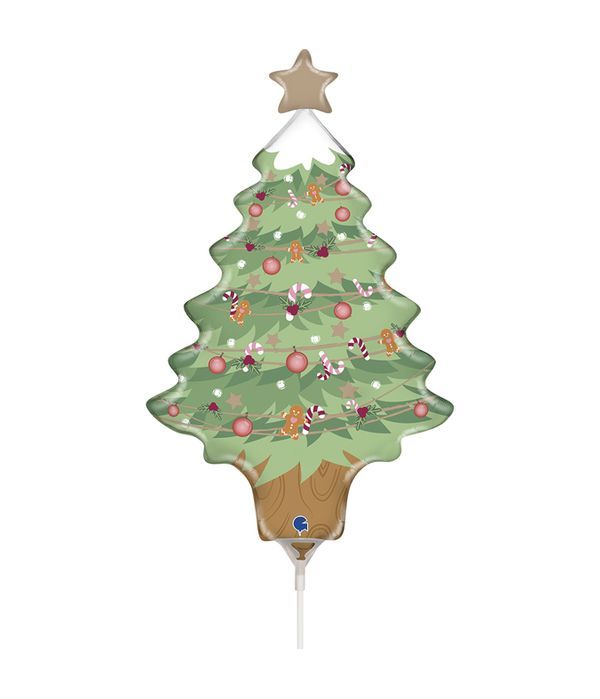 Μπαλονάκι foil Χριστουγεννιάτικο δέντρο