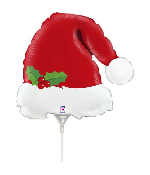 Μπαλονάκι foil Σκούφος Αϊ Βασίλη