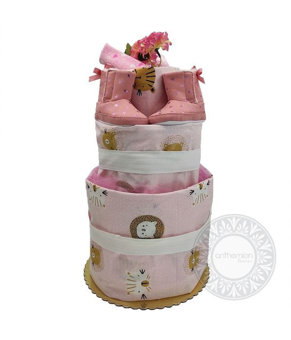 Diapercake για τη μικρή πριγκίπισσα