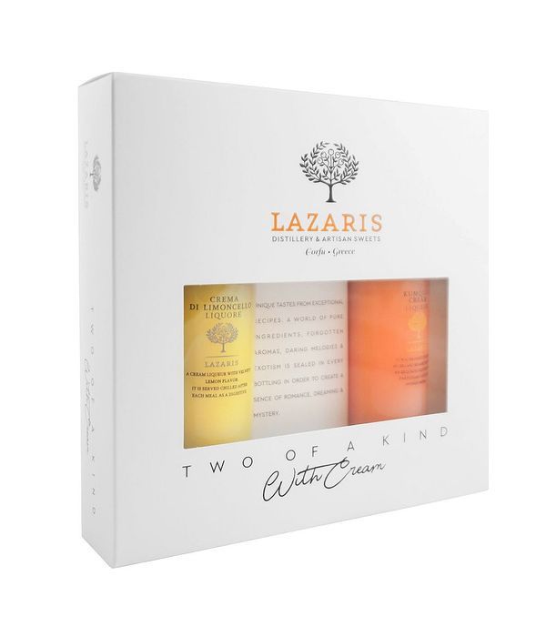 Lazaris cream liqueur Two Of A Kind 2pcs 100ml