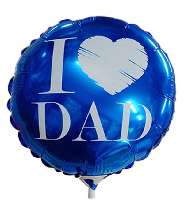 Στρογγυλό μπαλόνι ''I love you Dad'' 18εκ.