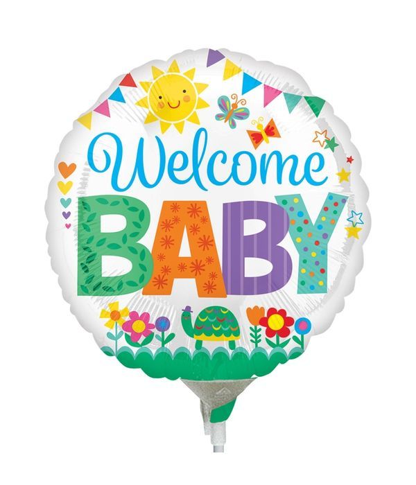 Foil balloon welcome baby 20 εκ