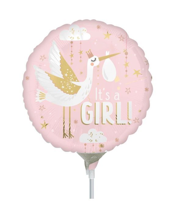 Μπαλόνι foil Πελαργός It’s a girl