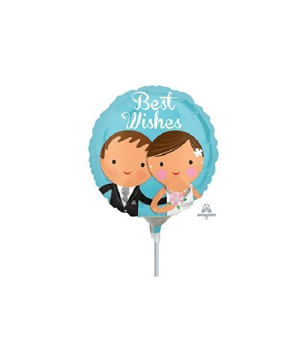 Married couple balloon ‘Best Wishes’