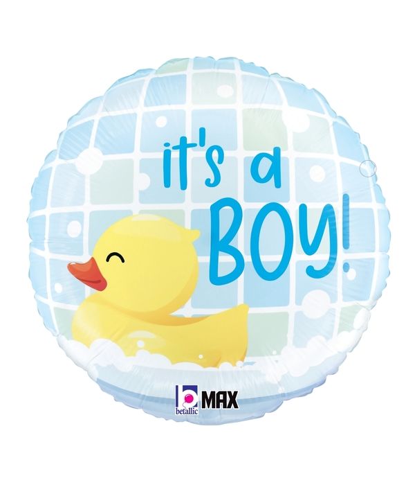 Round foil balloon 'It's a Boy'' 20cm