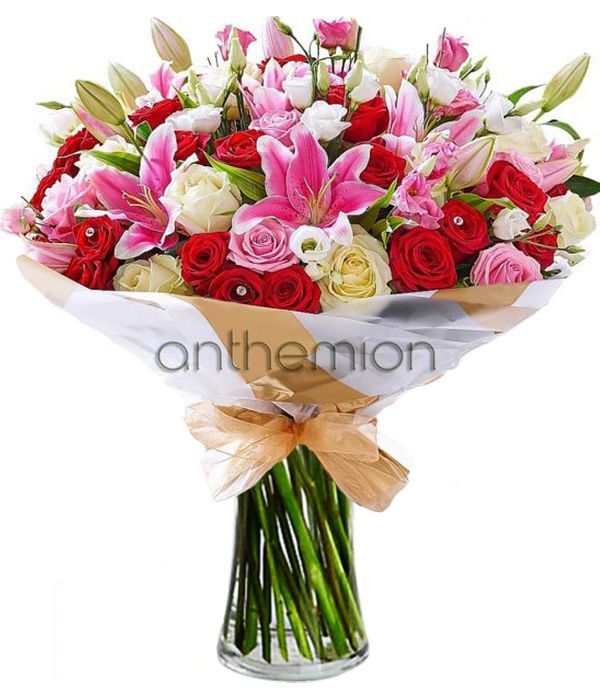 Ultimate Rose and Lily Bouquet
