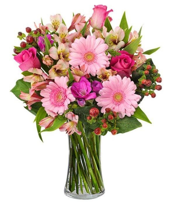Pink fresh bouquet