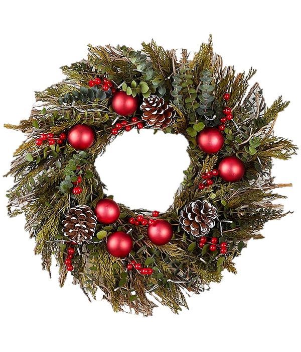 Christmas fir wreath 