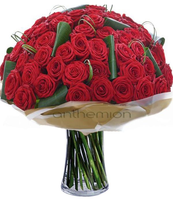 48 Luxury Red Roses