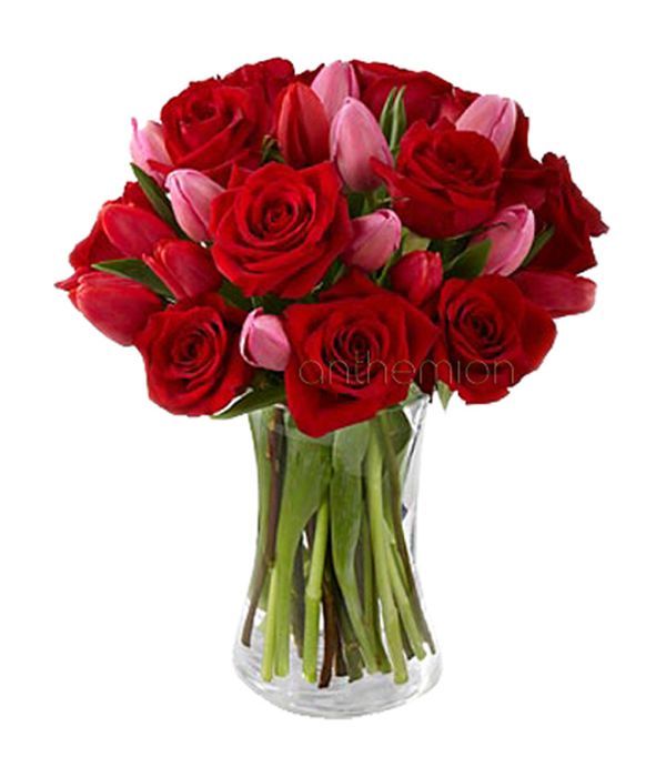 Όμορφη Έκπληξη με τουλίπες και τριαντάφυλλα | ΧΩΡΙΣ ΒΑΖΟ
