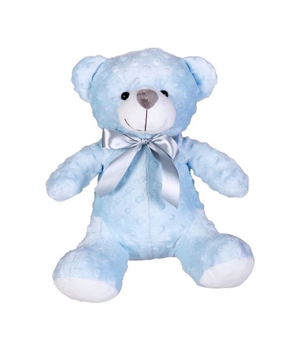 Cute blue teddy bear 25cm