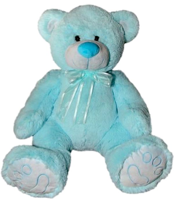 Blue teddy  bear 50cm