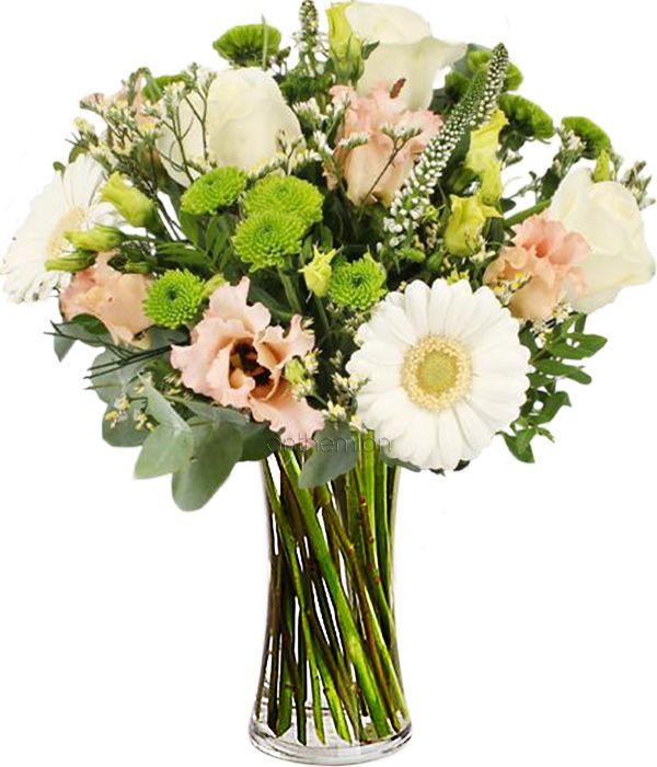 Bouquet with elegant flowers. VASE IS NOT INCLUDED
