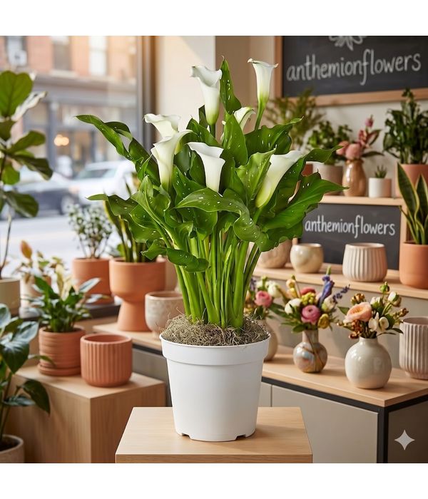 Κάλλα σε λευκό χρώμα