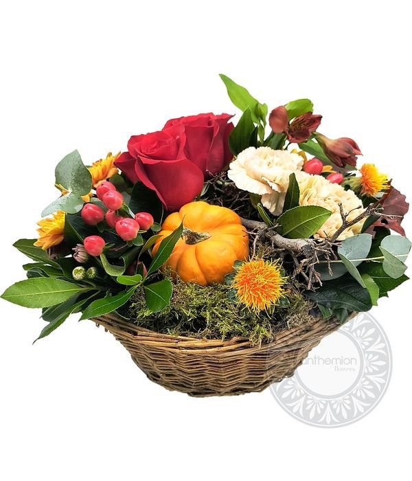 Autumn flower arrangement