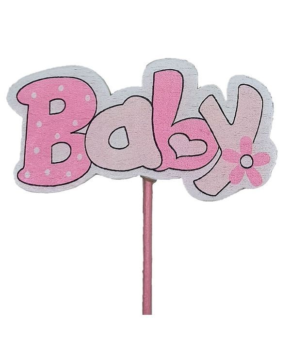 Ροζ διακοσμητικό 'BABY'