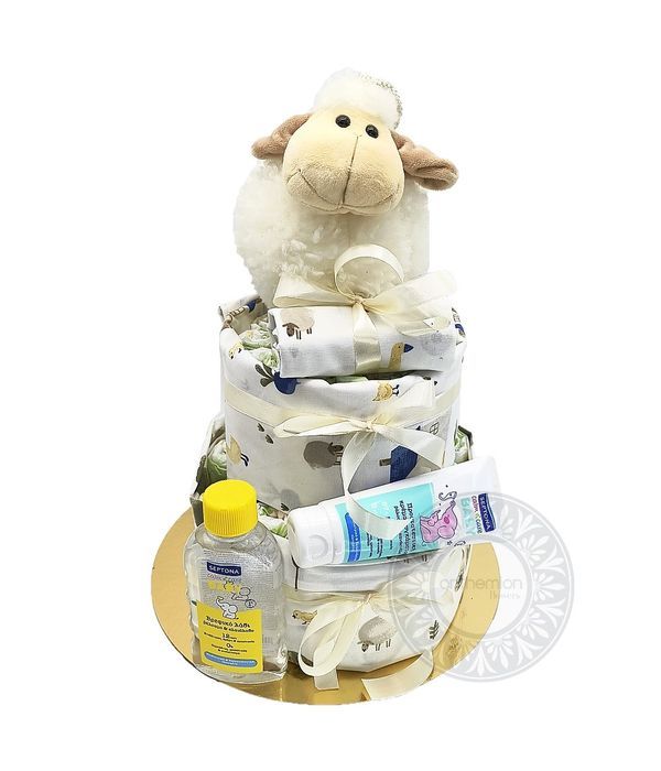 Diapercake για νεογέννητο μωράκι