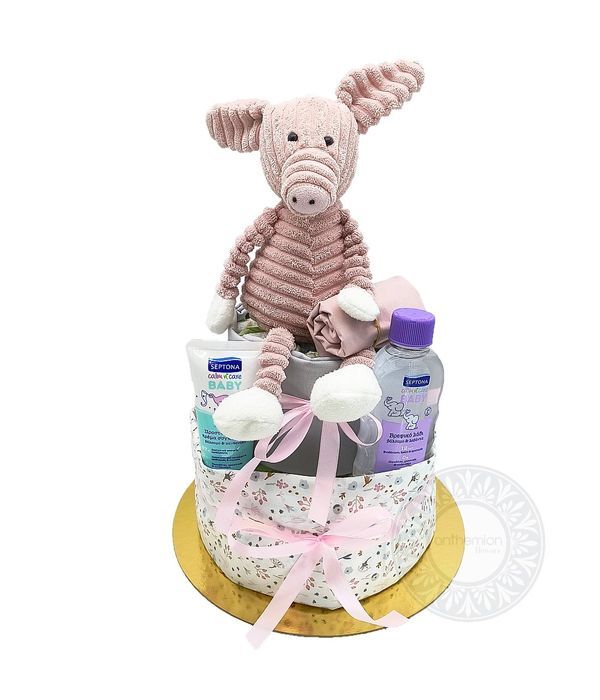 Diaper cake Pink