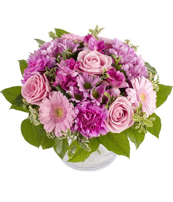 Υπέροχο μπουκέτο με ροζ άνθη