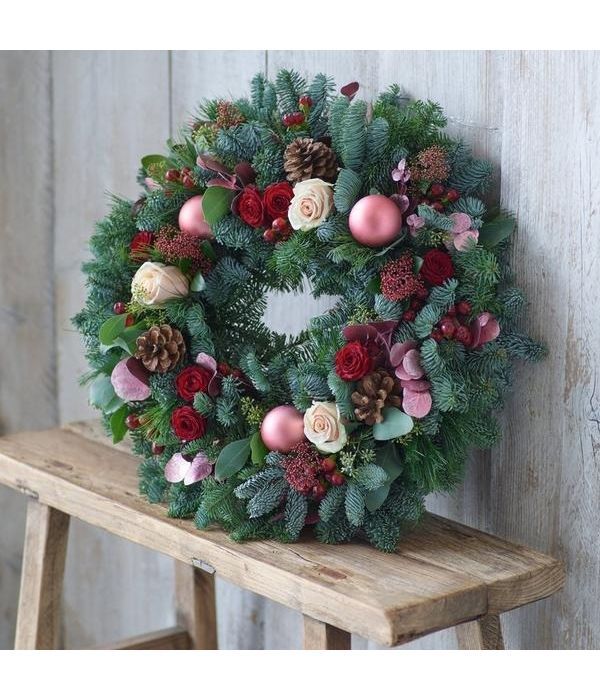 Holiday Ornament Wreath