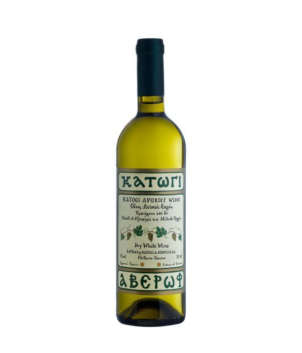 Μπουκάλι λευκό κρασί Κατώγι Αβέρωφ 750ml