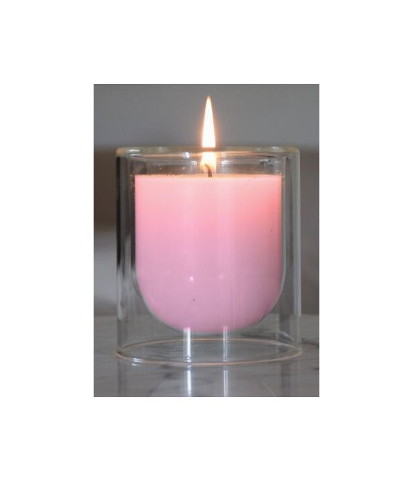 Αρωματικό κερί Scentchips γυάλινο Pink Belle Vie 48h