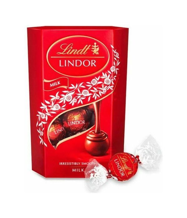 Lindt Lindor milk chocolates 200gr