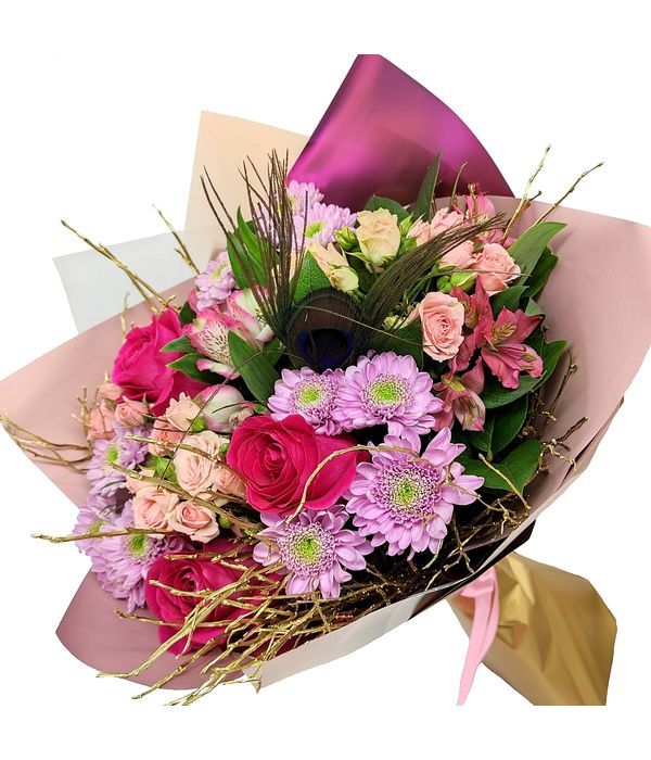 Dreamy bouquet of pink | fuchsia flowers