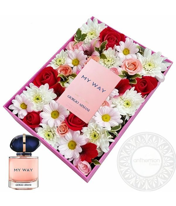 Λουλούδια-κουτί-άρωμα-My-Way-Eau-de-Parfum