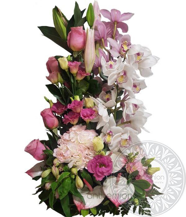 Roses, Hydrangeas and Orchids Arrangement