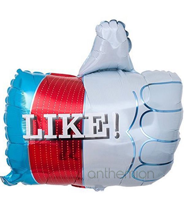 Foil balloon "Like" 50cm 