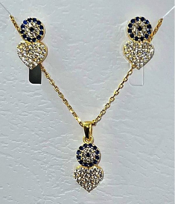 Earrings and necklaces together gift set