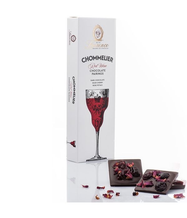 Chommelier chocolate pairings - Red Wine