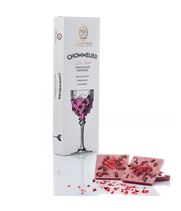 Chommelier chocolate pairings - Rose Wine
