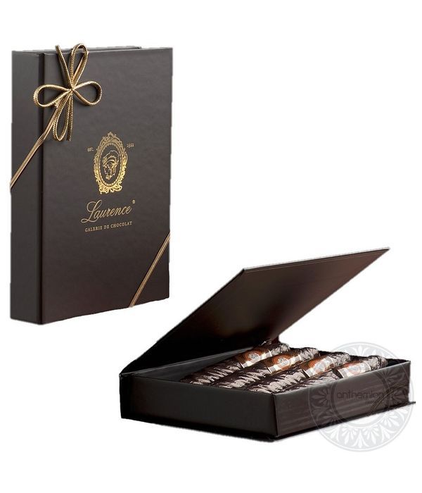 Box with 4 chocolate cigars