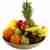 Ceramic plate with seasonal fruits