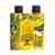 Gift set with olive oil-based shampoo and body lotion
