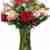 Erato with roses and alstroemerias