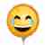 Emoji laughing 20 cm.