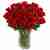 Μπουκέτο με 24 κόκκινα τριαντάφυλλα